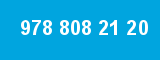 978 808 21 20